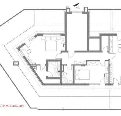 Снимка 3 — Тристаен апартамент в София, Дървеница