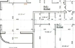 Просторен 3-стаен апартамент с морска панорама в Галата, Варна