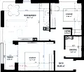 Снимка 2 — Тристаен апартамент в Бургас, Хоризонт
