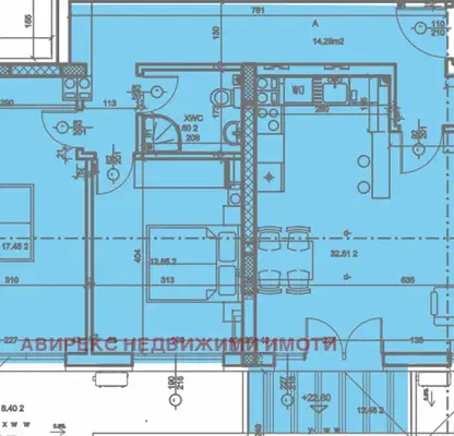 Снимка 2 — Тристаен апартамент в Христо Смирненски, Пловдив, ново строителство