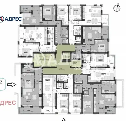 Снимка 3 — Тристаен апартамент във Варна, Изгрев