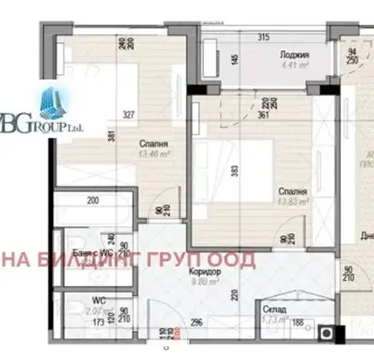 Снимка 2 — Тристаен апартамент в Перник, Изток