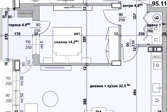 Тристаен апартамент в Стара Загора, Казански