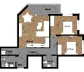 Снимка 3 — Тристаен апартамент в София, Кръстова вада