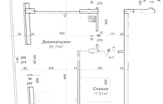 Тристаен апартамент във Варна, Левски 1