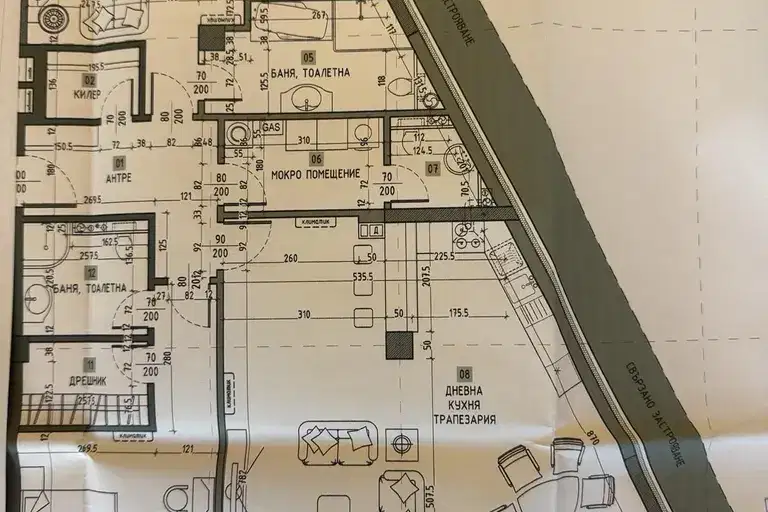 3-bedroom apartment in Sofiya, Manastirski Livadi