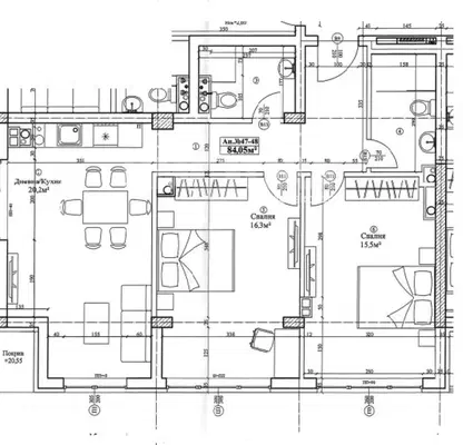 Photo 4 — 3-bedroom apartment in Sofiya, Mladost 4