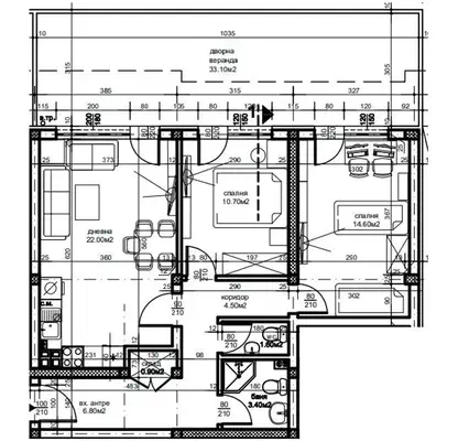 Photo 3 — 3-bedroom apartment in Plovdiv, Ostromila