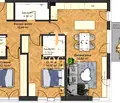 Снимка 4 — Тристаен апартамент в Пловдив, Остромила