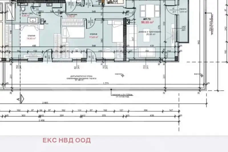 3-bedroom apartment in Plovdiv, Trakiya