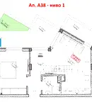 Тристаен апартамент в София, Витоша