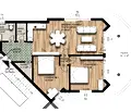 Снимка 2 — Тристаен апартамент във Велико Търново, с. Малки чифлик