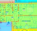 Снимка 2 — Тристаен апартамент с голяма веранда в Славейков, Бургас