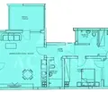 Снимка 3 — Тристаен апартамент с три тераси в Център, Пловдив