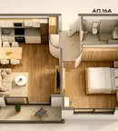 Двустаен апартамент в Пловдив, Остромила