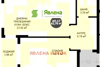 Двустаен апартамент в София, Кръстова вада
