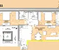 Снимка 4 — Тристаен апартамент в София, Люлин 8