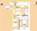 Снимка 4 — Тристаен апартамент в София, Люлин 8