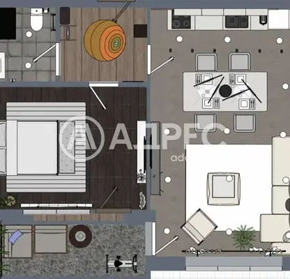 Photo 3 — 2-bedroom apartment in Sofiya, Nadejda 1