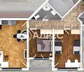 Снимка 5 — Тристаен апартамент в София, Овча купел 1