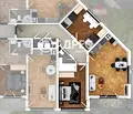 Снимка 4 — Тристаен апартамент в София, Овча купел 1