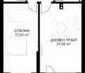 Снимка 5 — Двустаен апартамент във Варна, Бриз
