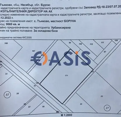 Снимка 2 — Парцел в Бургас, с. Тънково