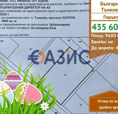 Снимка 3 — Парцел в Бургас, с. Тънково