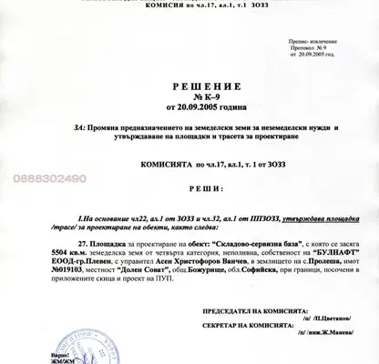 Снимка 3 — Парцел в София, Люлин 1