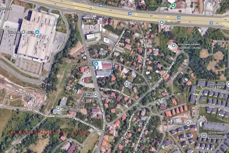 Plot in Sofiya, Malinova Dolina