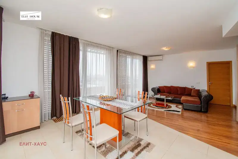 Two-room apartment with panoramic terrace in Krastova vada, Sofia
