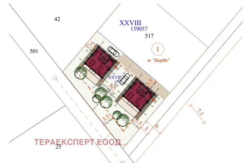Къща в София, Божурище
