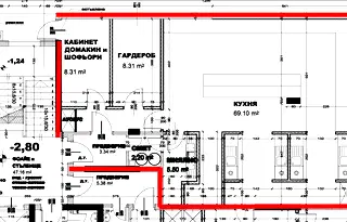Офис в София, в.з.Киноцентъра 3 част