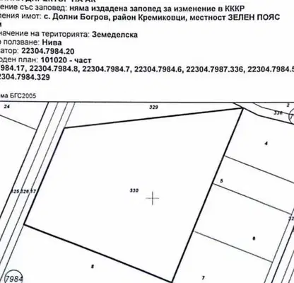 Photo 2 — Plot in Dolni Bogrov