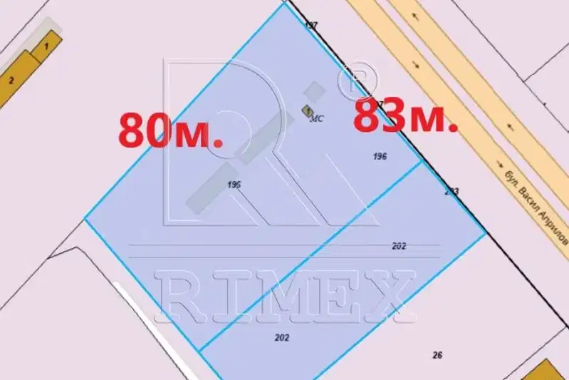 Plot in Plovdiv, Industrialna Zona - Sever