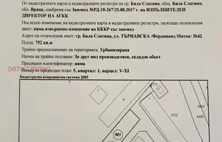 Парцел във Враца, Бяла Слатина