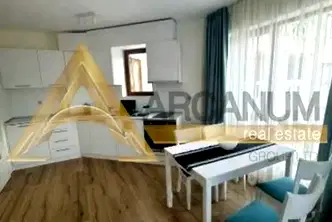 Тристаен апартамент с тераса и морска гледка в Аспарухово, Варна