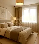 Тристаен апартамент с кухня и хол в Дружба 1, София
