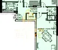 Снимка 2 — Многостаен апартамент в Кайсиева ина