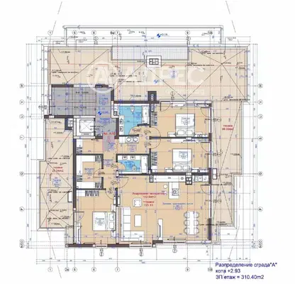 Снимка 4 — Тристаен апартамент с двор и панорама в Бояна, София