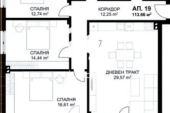Многостаен апартамент във Варна, Бриз