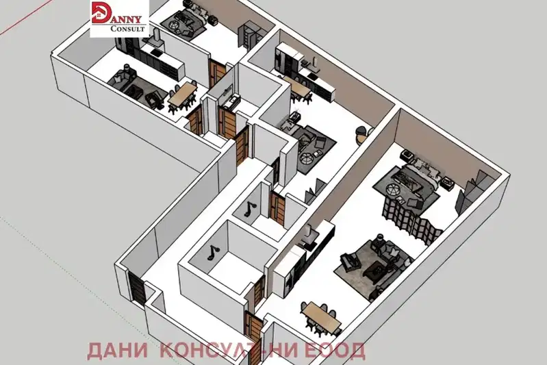 4-bedroom apartment in Veliko Tyrnovo, Buzludja