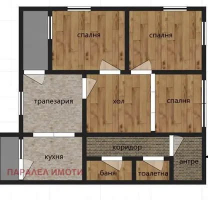 Photo 2 — 4-bedroom apartment in Plovdiv, Centyr