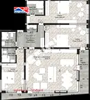 Многостаен апартамент в София, Център