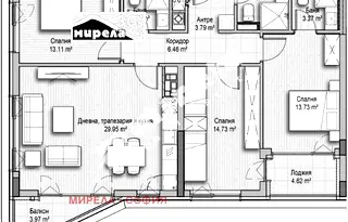 Многостаен апартамент в София, Дианабад