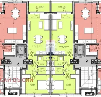 Снимка 3 — Многостаен апартамент във Варна, Галата