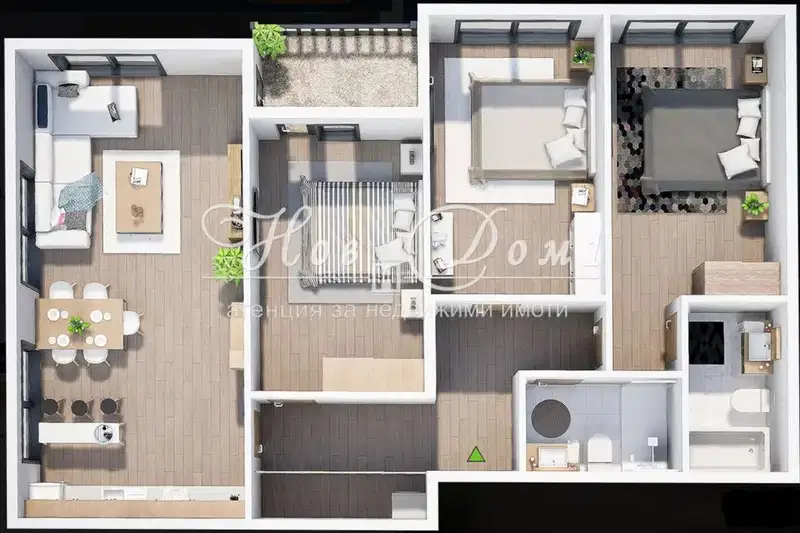 4-bedroom apartment in Plovdiv, Hristo Smirnenski