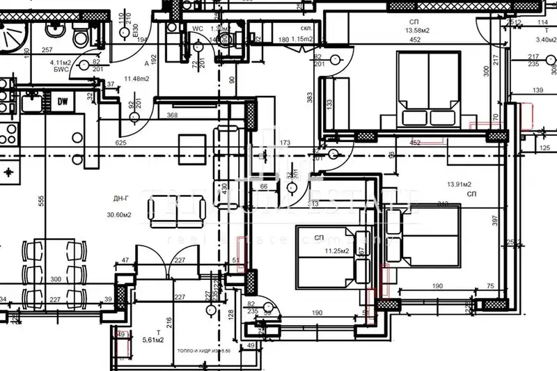 4-bedroom apartment in Plovdiv, Hristo Smirnenski