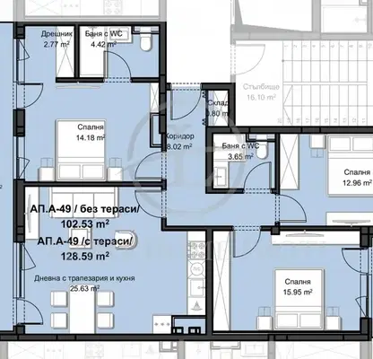 Photo 4 — 4-bedroom apartment in Plovdiv, Hristo Smirnenski