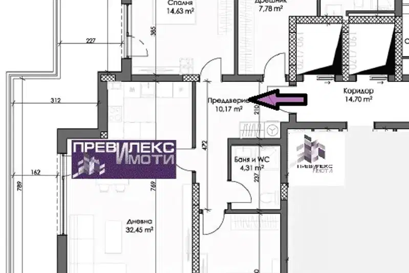 Многостаен апартамент в Пловдив, Каменица 2